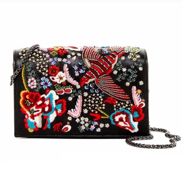 SOLD🚫ALICE + OLIVIA BIRD PARTY EMBROIDERED BAG - Picture 2 of 10
